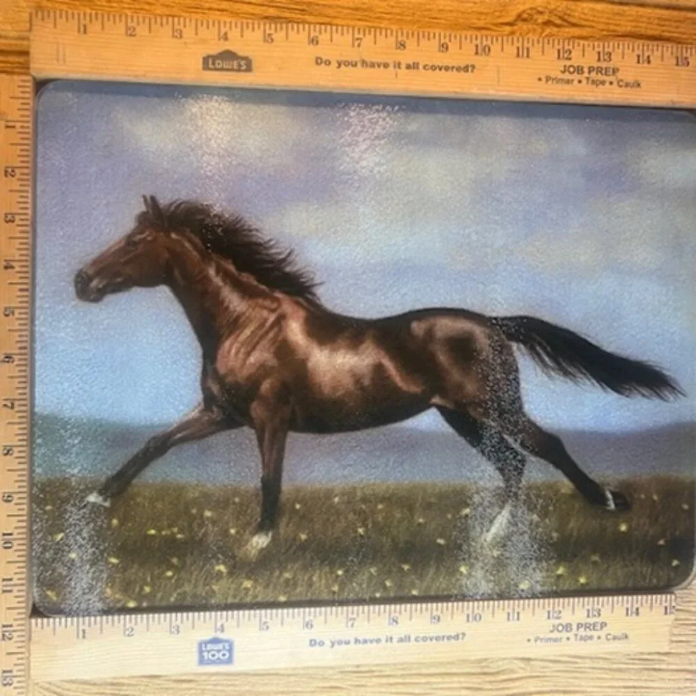 Horse Scene Cutting Board 16